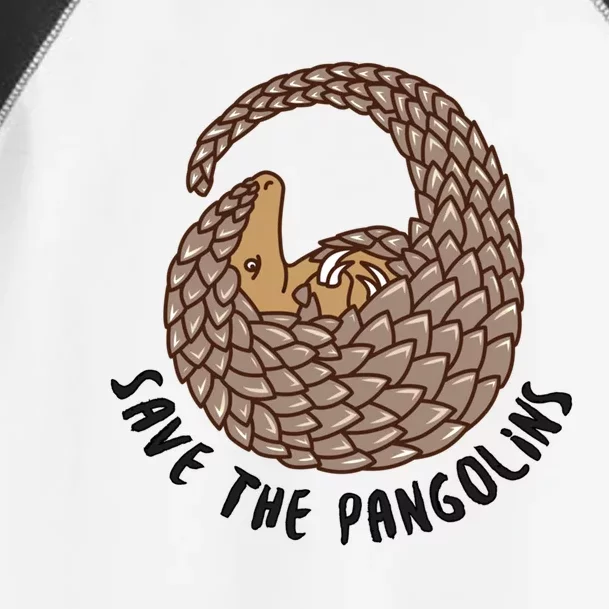 Save The Pangolins Gift Wildlife Conservation Gift Toddler Fine Jersey T-Shirt