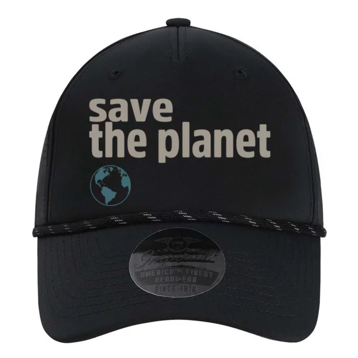 Save The Planet Happy Earth Day Cool Gift Performance The Dyno Cap