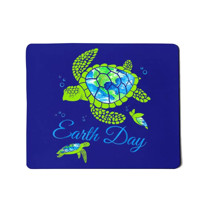 Sea Turtle Planet Funny Love World Environt Earth Day Cute Gift Mousepad