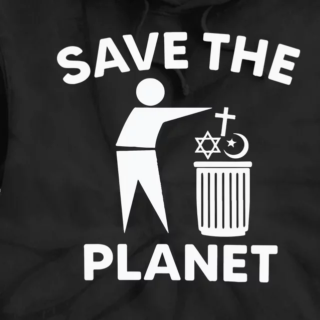 Save The Planet Tie Dye Hoodie