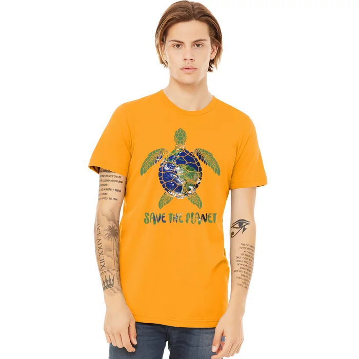 Save The Planet World Earth Day Environmental Premium T-Shirt