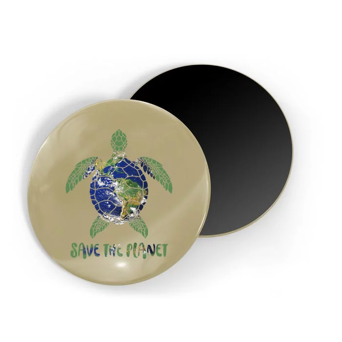 Save The Planet World Earth Day Environmental Magnet