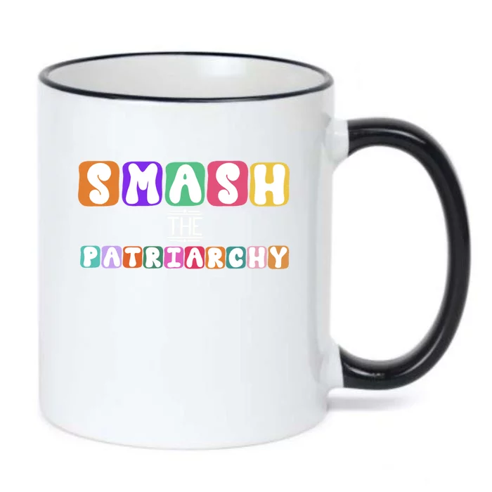 Smash The Patriarchy Cool Gift Black Color Changing Mug