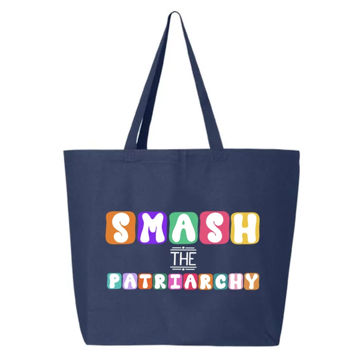 Smash The Patriarchy Cool Gift 25L Jumbo Tote