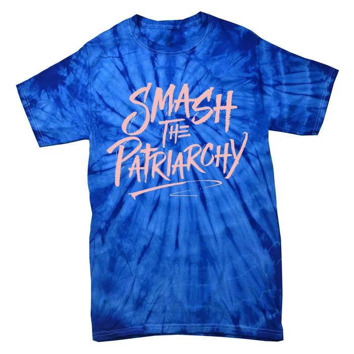 Smash The Patriarchy Meaningful Gift 'S Rights Gift Resist Tie-Dye T-Shirt