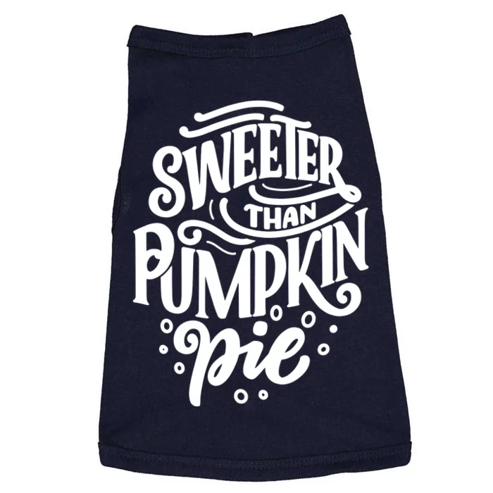 Sweeter Than Pumpkin Pie Doggie Tank