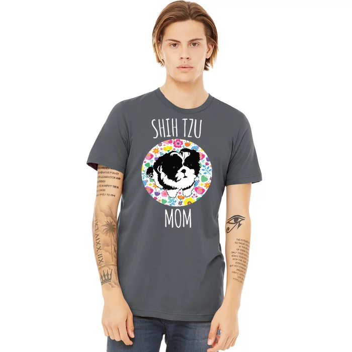 Shih Tzu Puppy Shih Tzu Mom Mama Premium T-Shirt