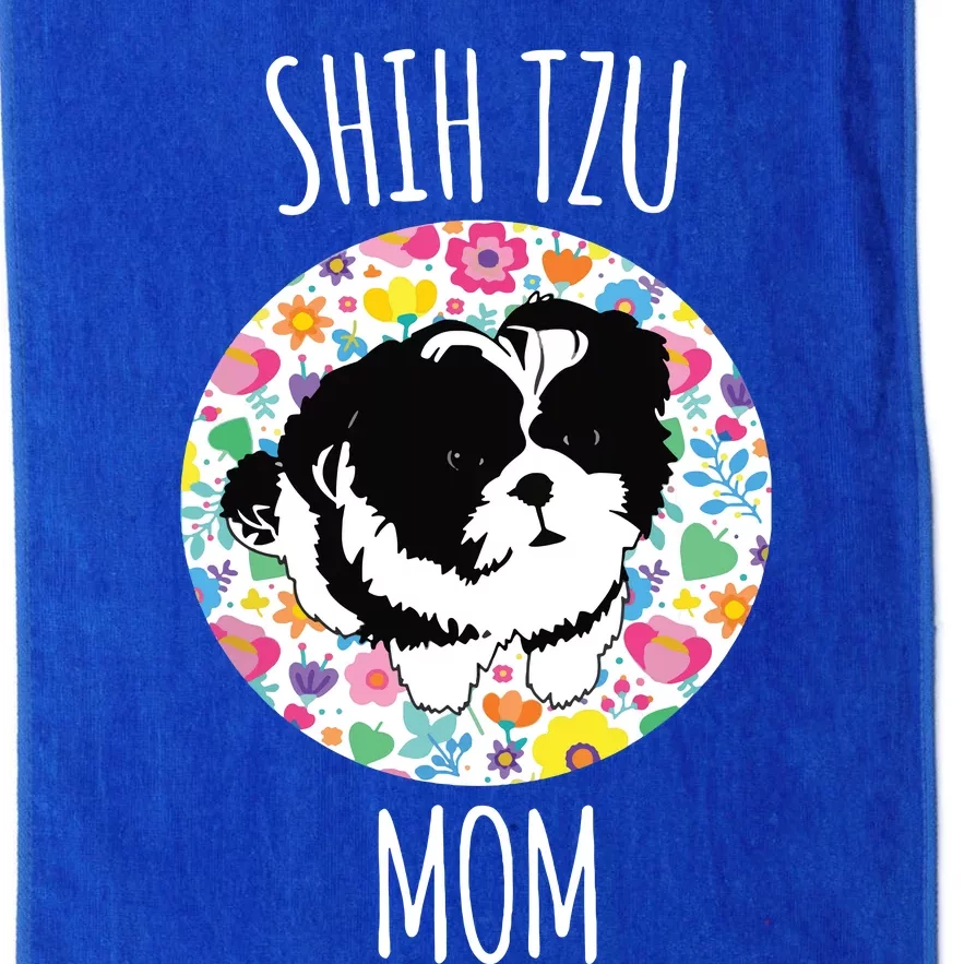 Shih Tzu Puppy Shih Tzu Mom Mama Platinum Collection Golf Towel