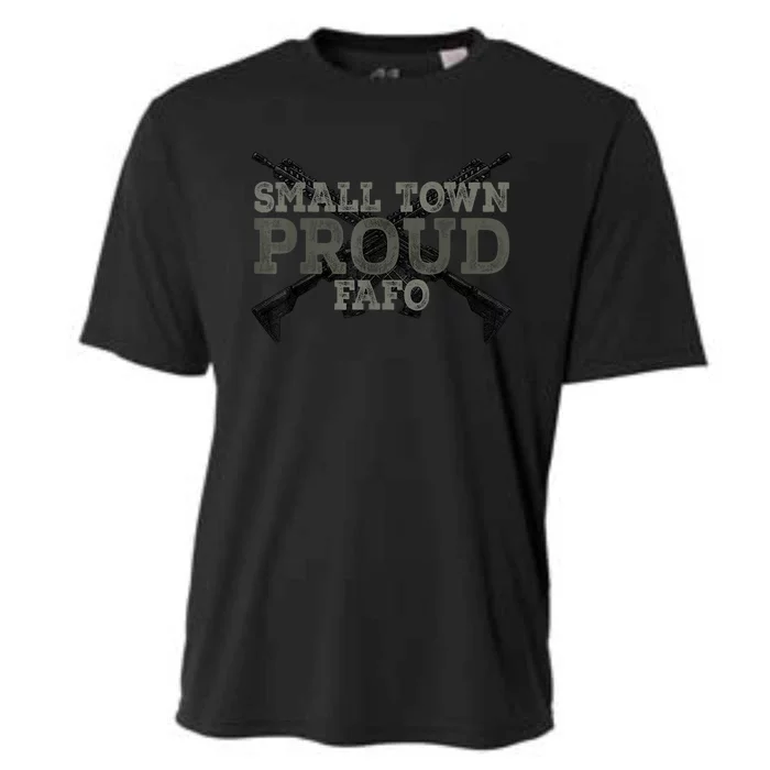 Small Town Proud FAFO Vintage Cooling Performance Crew T-Shirt