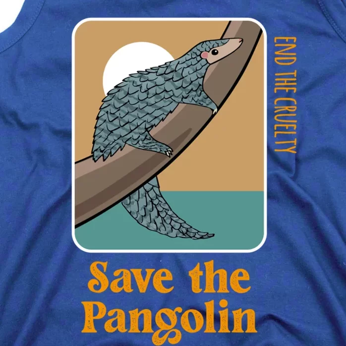 Save The Pangolin End The Cruelty Conservation Earth Day Meaningful Gift Tank Top