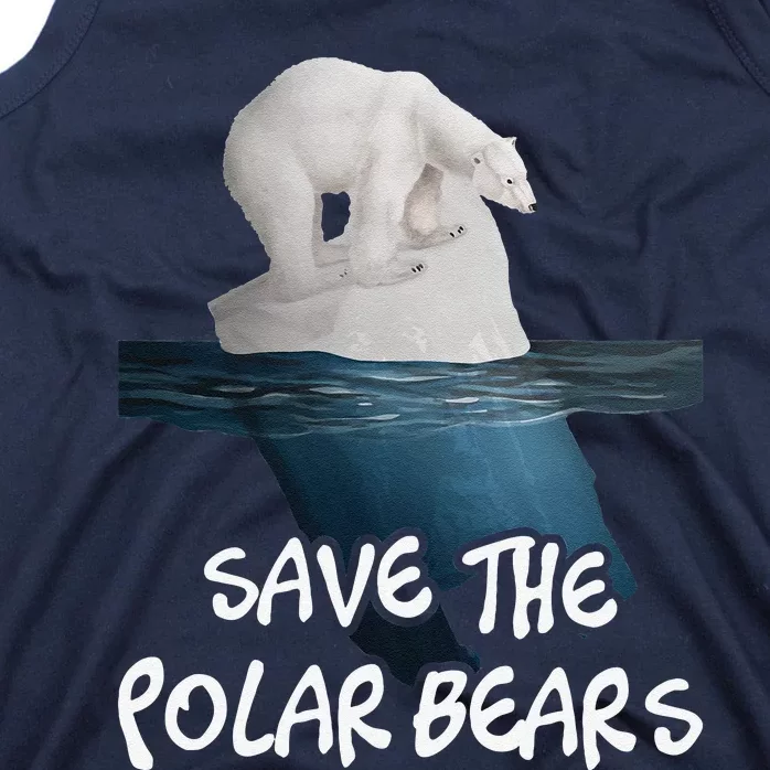 Save The Polar Environmental Protection Earth Day Tank Top