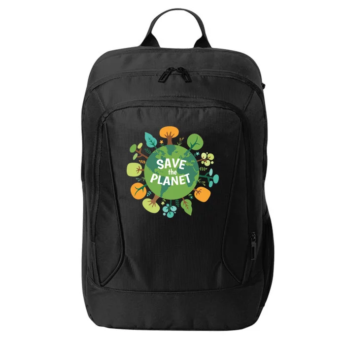 Save The Planet Earth Day Nature City Backpack