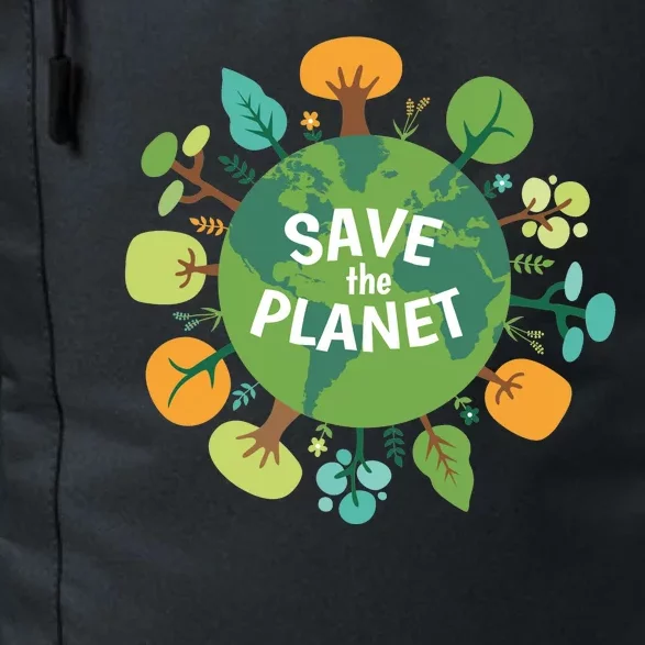 Save The Planet Earth Day Nature Daily Commute Backpack