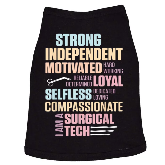 Surgical Technologist Rely Scrub Tech Doggie Tank