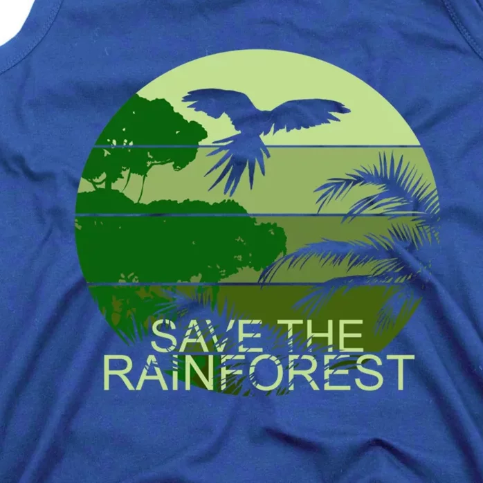 Save The Rainforest Environt Wildlife Conservation Gift Tank Top