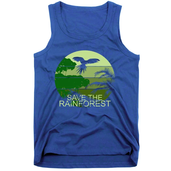 Save The Rainforest Environt Wildlife Conservation Gift Tank Top