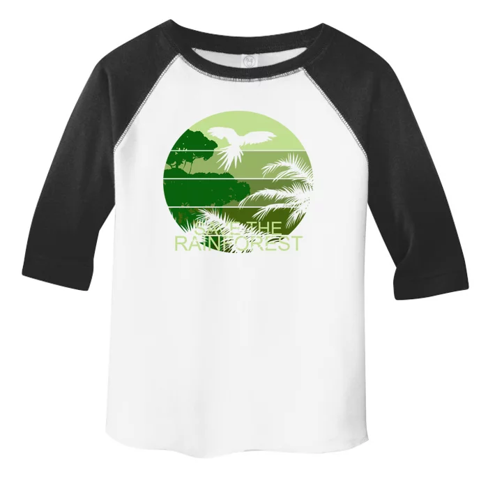 Save The Rainforest Environt Wildlife Conservation Gift Toddler Fine Jersey T-Shirt