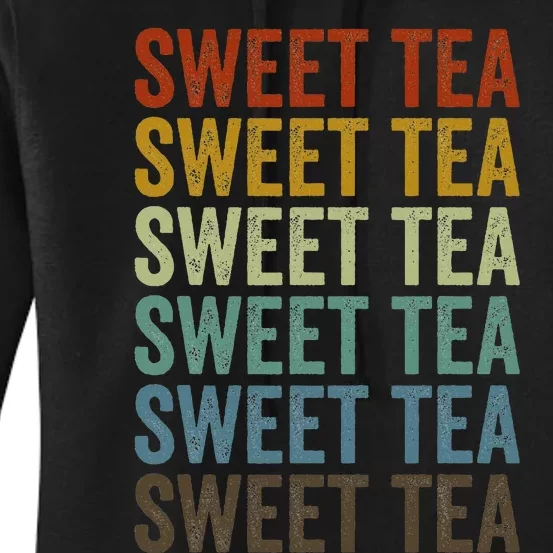 Sweet Tea Retro Women's Pullover Hoodie