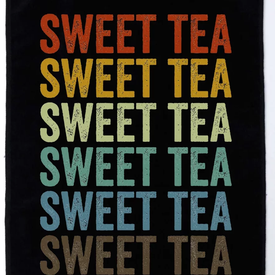 Sweet Tea Retro Platinum Collection Golf Towel