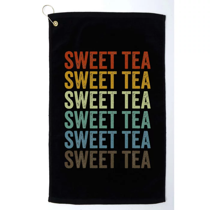 Sweet Tea Retro Platinum Collection Golf Towel