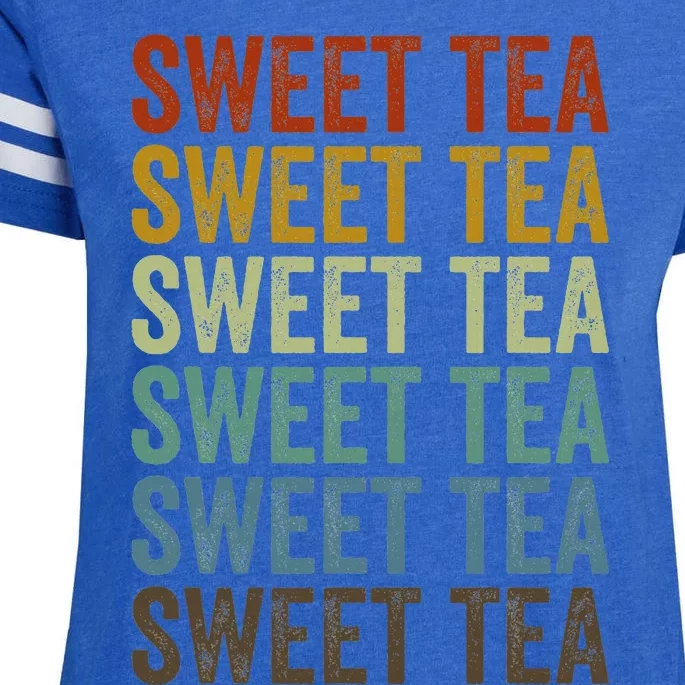 Sweet Tea Retro Enza Ladies Jersey Football T-Shirt