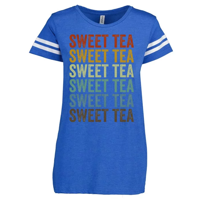 Sweet Tea Retro Enza Ladies Jersey Football T-Shirt