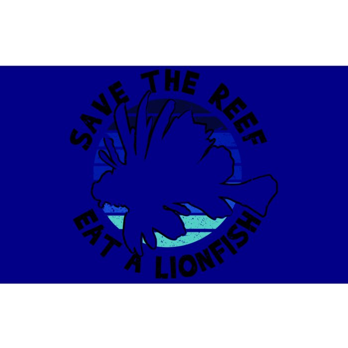 Save The Reef Eat A Lionfish Ozean Freediving Scuba Diving Gift Bumper Sticker