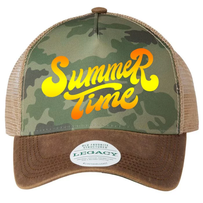 Summer Time Retro Legacy Tie Dye Trucker Hat