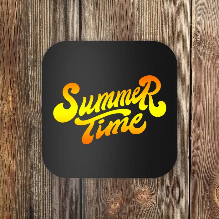 Summer Time Retro Coaster