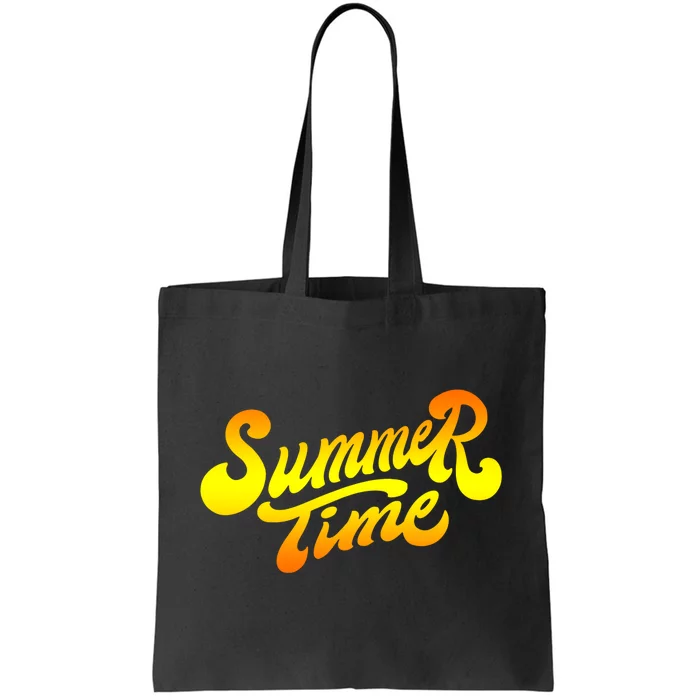 Summer Time Retro Tote Bag