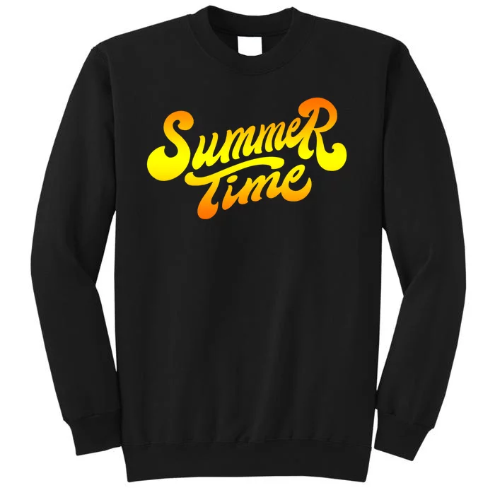 Summer Time Retro Tall Sweatshirt