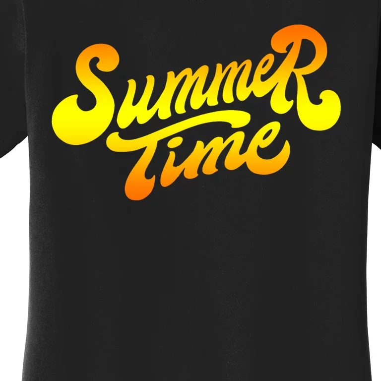 Summer Time Retro Women's T-Shirt