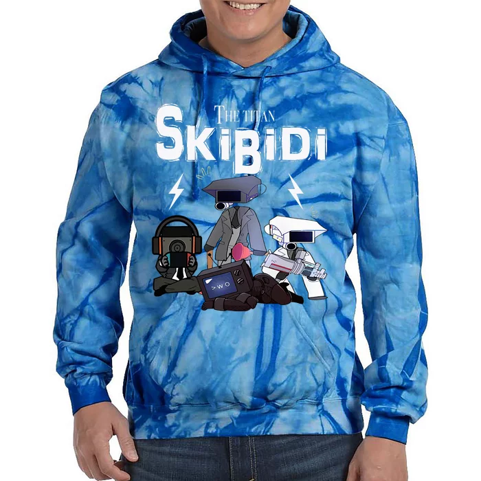 S.K.I.B.I.D.I Toilet Rizz Ohio Tie Dye Hoodie