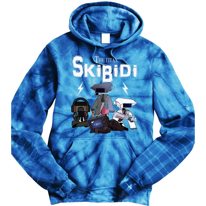 S.K.I.B.I.D.I Toilet Rizz Ohio Tie Dye Hoodie