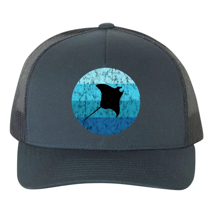 Stingray Ta Ray Retro Vintage Ocean Water Animal Gift Yupoong Adult 5-Panel Trucker Hat