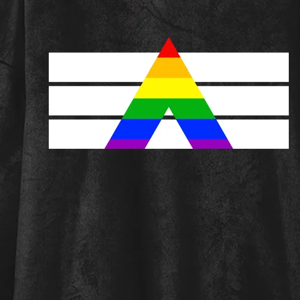 Straight Ally Pride Flag Hooded Wearable Blanket