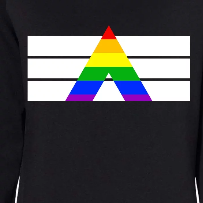 Straight Ally Pride Flag Womens California Wash Sweatshirt