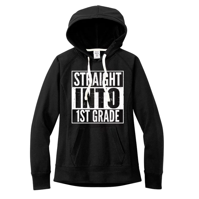 Straight Into 1st Grade Women's Fleece Hoodie