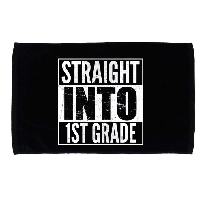 Straight Into 1st Grade Microfiber Hand Towel