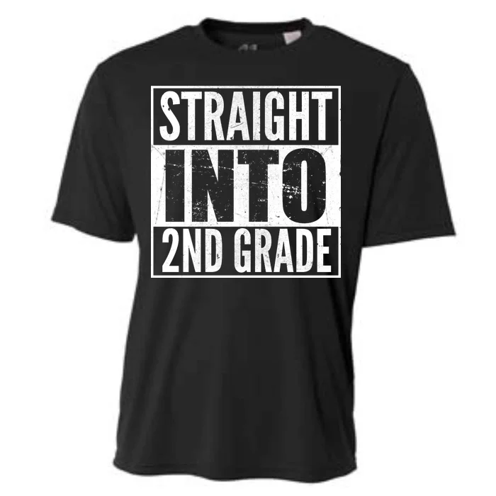 Straight Into 2nd Grade Cooling Performance Crew T-Shirt