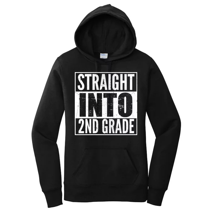 Straight Into 2nd Grade Women's Pullover Hoodie