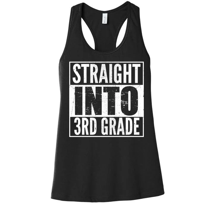 Straight Into 3rd Grade Women's Racerback Tank