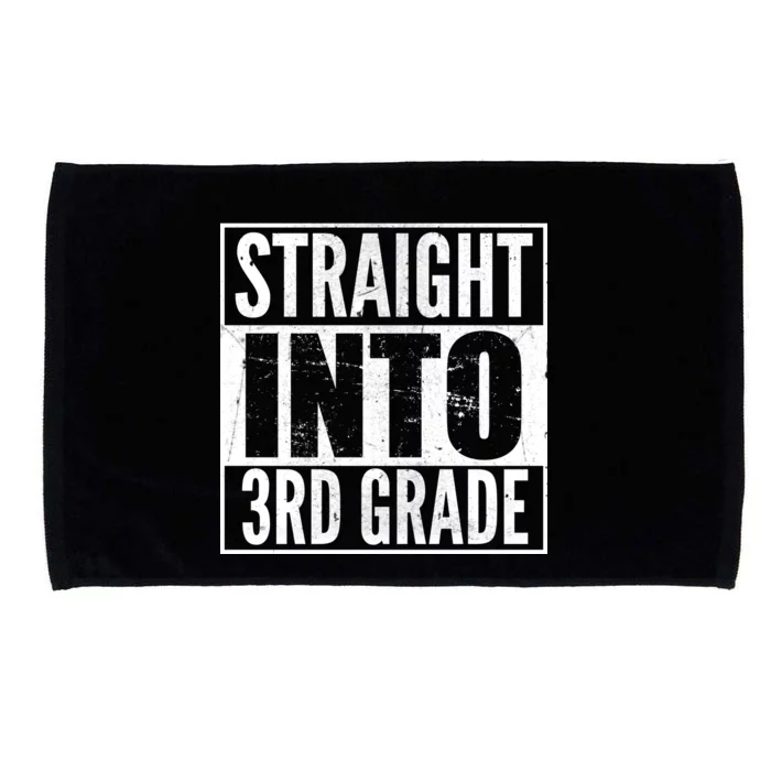 Straight Into 3rd Grade Microfiber Hand Towel