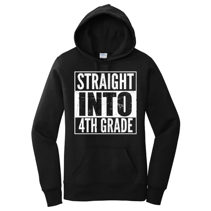 Straight Into 4th Grade Women's Pullover Hoodie