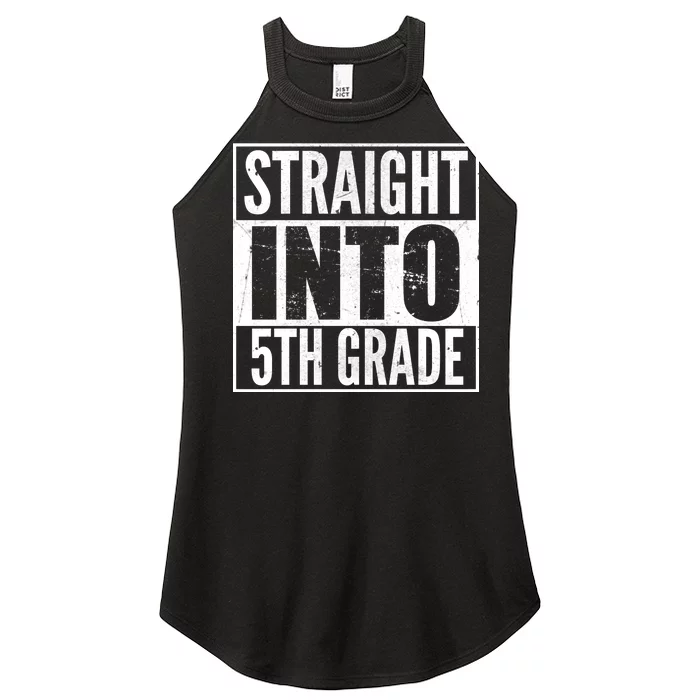 Straight Into 5th Grade Women’s Perfect Tri Rocker Tank