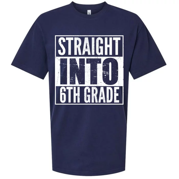 Straight Into 6th Grade Sueded Cloud Jersey T-Shirt