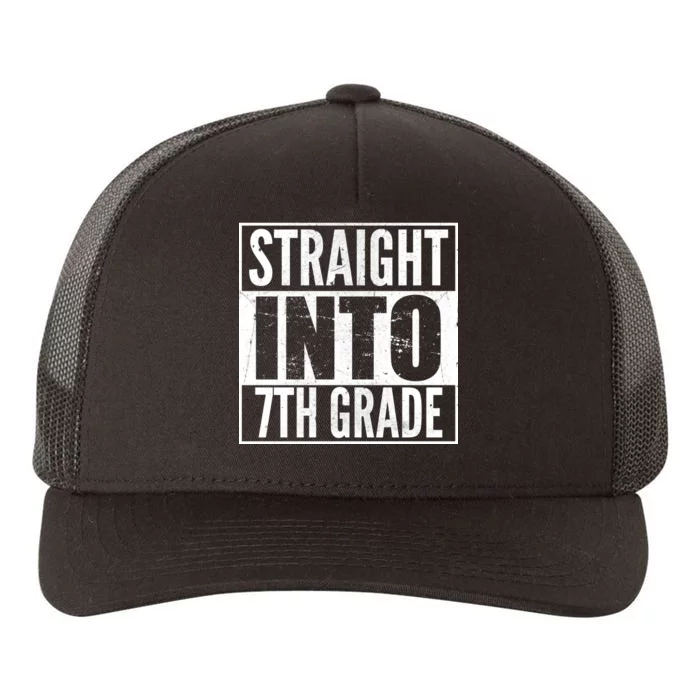 Straight Into 7th Grade Yupoong Adult 5-Panel Trucker Hat