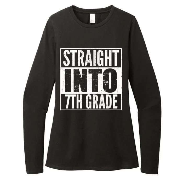 Straight Into 7th Grade Womens CVC Long Sleeve Shirt