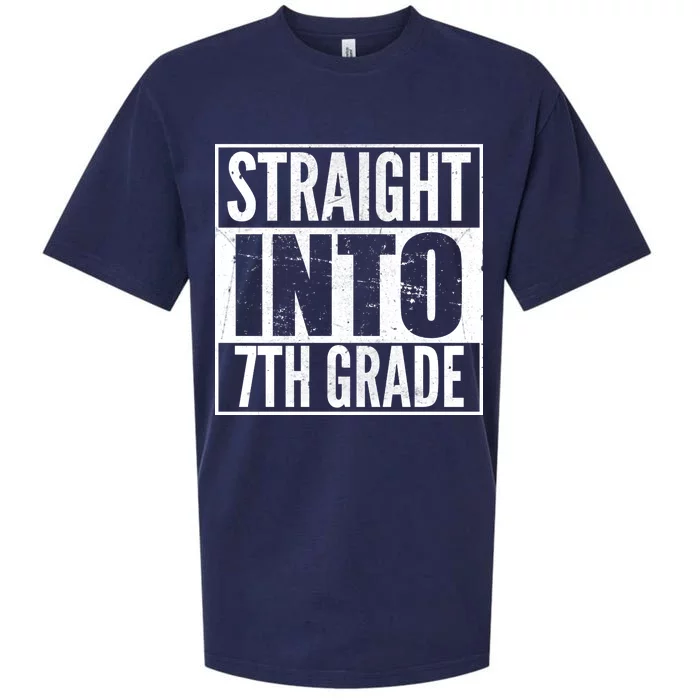 Straight Into 7th Grade Sueded Cloud Jersey T-Shirt