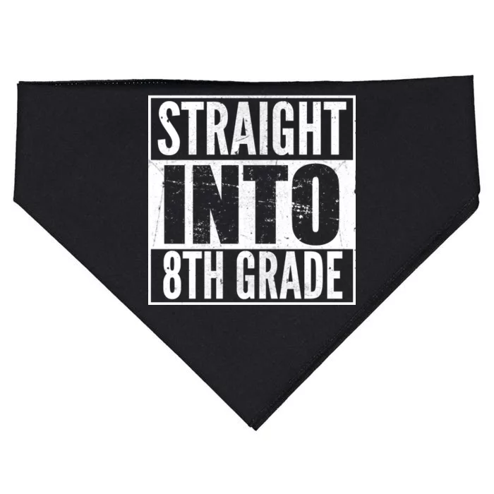 Straight Into 8th Grade USA-Made Doggie Bandana